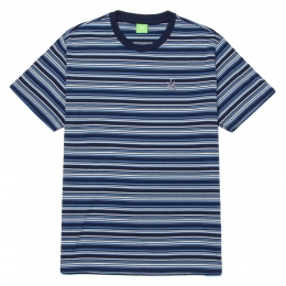 HUFCrownStripeSSKnitTopCasualT-shirtHerenS