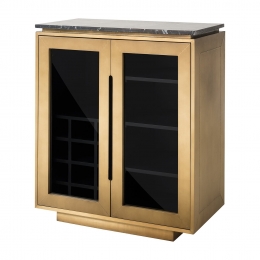 RichmondWijnkastFinsburyBrassenmarmer101x87cm-Goud