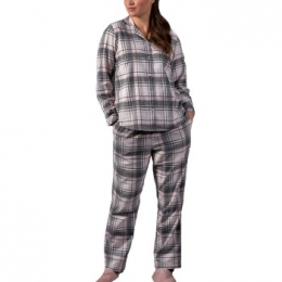 TrofeFlannelCheckedPyjamasActie