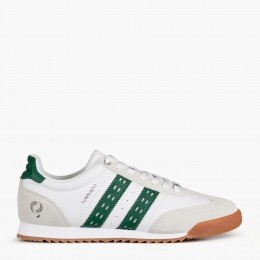 HerenSneakerTornadoWitHardgroen