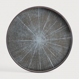 EthnicraftRondDienbladSlice92cm-Wit