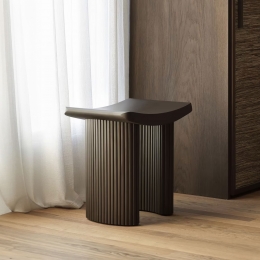 EthnicraftKrukjeRollerMaxGevernistMahoniehout-Donkerbruin