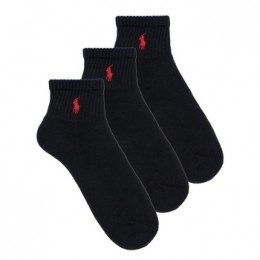 SocksPoloRalphLaurenQUARTERSOCKS3PACK