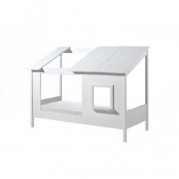 25korting-LeenBakker-VipackHuisbed-90x200Cm-MDFGrenenhout-Wit-105x2136x159Cm