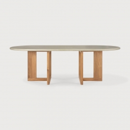 EthnicraftOvaleTuintafelTrestleBetonenteakhout240x110cm-Grijs-Ovaal