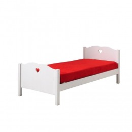 25korting-LeenBakker-VipackBedAmori-90x200Cm-MDFGrenenhout-Wit-2112x96x80Cm