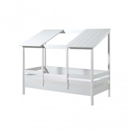 25korting-LeenBakker-VipackHuisbed2Panelen-90x200Cm-MDFGrenenhout-Wit-106x2142x174Cm