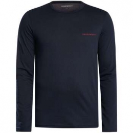 T-ShirtLangeMouwEmporioArmaniPyjamaT-shirtmetlangemouwenvanmerk