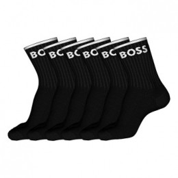 BOSS6stuksQuarterStripeCCSockActie