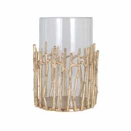 RichmondWindlichtLoretta32cm-Goud