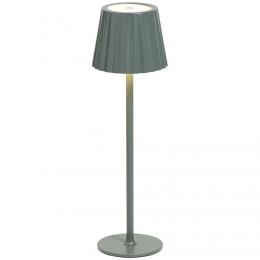 LeenBakker-TafellampScottiUSBLED-Metaal-Groen-115x115x38Cm