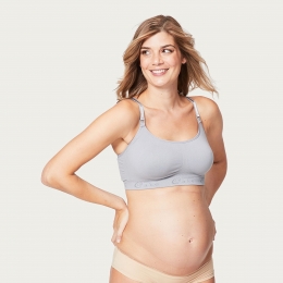 CakeLingerieZwangerschapsbhVoedingsbhCottonGrijs