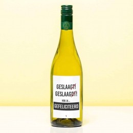 WijnflesGeslaagdt-WitSauvignonBlanc