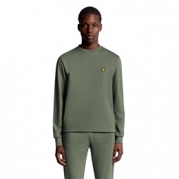 LyleandScottCrewNeckFlyFleeceCasualSweaterHerenS