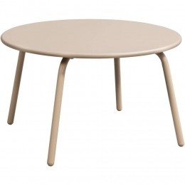 LeenBakker-BijzettafelMontreal-Zand-36x60Cm-Metaal-Beige