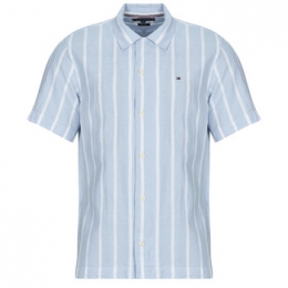 OverhemdKorteMouwTommyHilfigerLINENBLENDSTRIPEDSSRFSHIRT