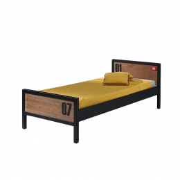 25korting-LeenBakker-VipackBedAlex-Bruinzwart-75x965x209Cm-Grenenhout-ZwartBruin-965x75x209Cm