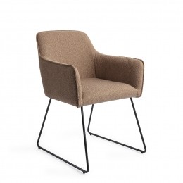 JesperHomeEetkamerstoelHofuSlideBlack-FrenchToast