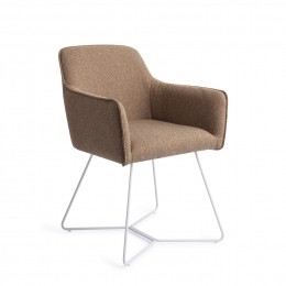 JesperHomeEetkamerstoelHofuBeehiveWhite-FrenchToast