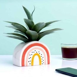 Vrolijkeregenboogvaas