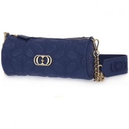 AktetasLaCarrieBLUETTESTICHSPOONSHOULDERBAG