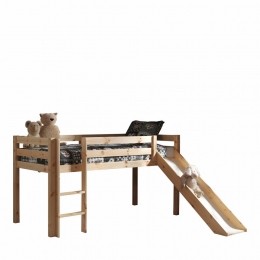 25korting-LeenBakker-VipackHalfhoogslaperPinoMetGlijbaan-90x200Cm-Grenenhout-Bruin-2173x114x2093Cm