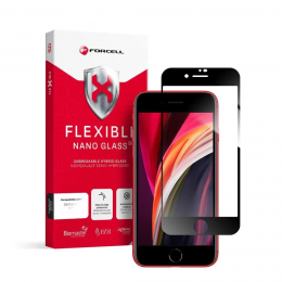 Forcell-FullcoverscreenprotectorgeschiktvoorAppleiPhone78SE2020-5DTemperedGlass-Transparant