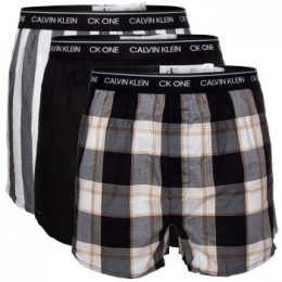 CalvinKlein3stuksOneCottonSlimFitBoxerActie