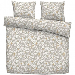 LeenBakker-DekbedovertrekMavi-200x220Cm-Polyester-Beige