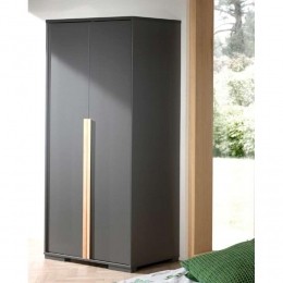 25korting-LeenBakker-Vipack2-deursKledingkastLonden-Antraciet-1952x984x56Cm-Hout-Grijs