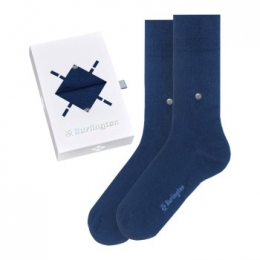 BurlingtonBasicGiftBoxMenSocksActie