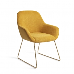 JesperHomeEetkamerstoelKushiSlideGold-SweetCorn