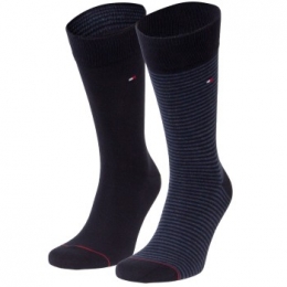 TommyHilfiger2stuksMenSockStripeActie
