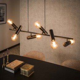 LifestyleFurnHanglampMelany6-lampsMetaal-Charcoal