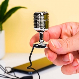 Miniretromicrofoonvoorsmartphone