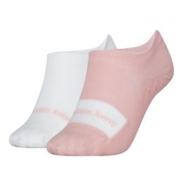 CalvinKlein2stuksWomenFootieHighCutSocksActie
