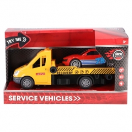 RapidWheelsAutotransporterMetAutoEnLichtEnGeluid