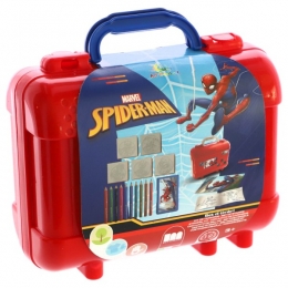 SpidermanKleurenStempelKofferset