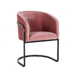 RichmondEetkamerstoelChiaraVelvet-Blush