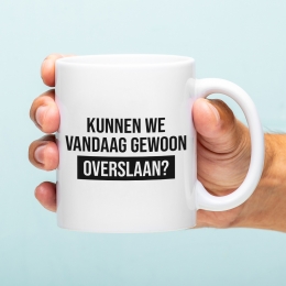MokKunnenwevandaaggewoonoverslaan