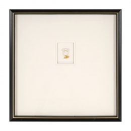 RichmondWallArtDanni80x80cm-Zwart