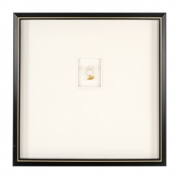 RichmondWallArtHanna80x80cm-Zwart