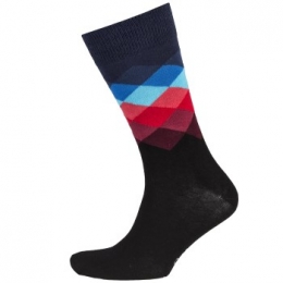 Happysocks2stuksFadedDiamondSockActie