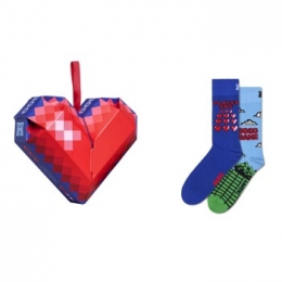 Happysocks2stuksGoodGameGiftSetActie