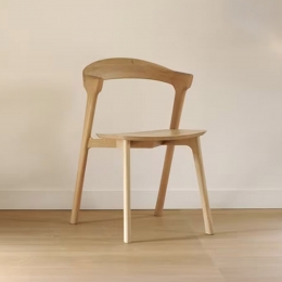 EthnicraftEetkamerstoelBokGeoliedEikenhout-Naturel