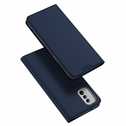 TelefoonhoesjegeschiktvoorNokiaG60-DuxDucisSkinProBookcase-Blauw