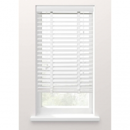 25korting-LeenBakker-FenstrJaloezie50Mm-100x130Cm-Hout-Wit