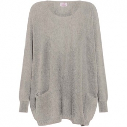 TruiDehaWooolyBlendLooseSweater