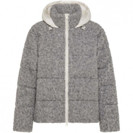 BlazerDehaPaddedBoucleWoolyJacket