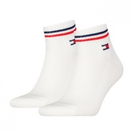 TommyMenUniTJIconicQuarterSocks2stuksActie